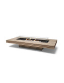 Table Brasero GIN 90 LOW Brûleur Gaz ou BioEthanol - EcoSmart Fire