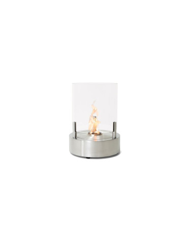 Cheminée brasero design T-Lite 3 Noir Brûleur BioEthanol inox - EcoSmart Fire 2