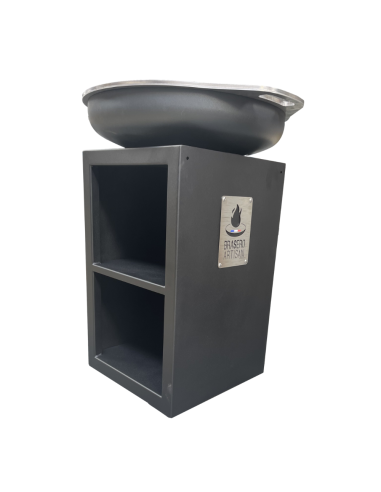 Brasero barbecue plancha rond acier...
