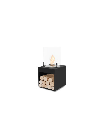 Cheminée brasero design Blanc POP 3L Brûleur BioEthanol inox - EcoSmart Fire 2