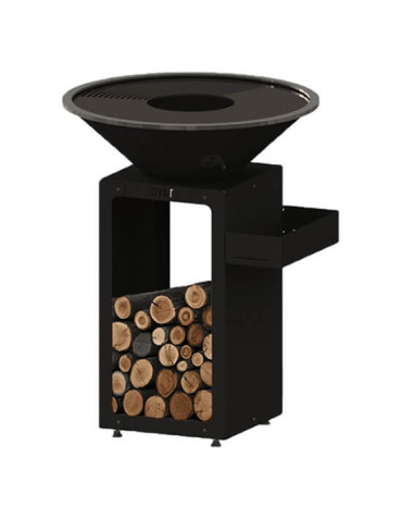 Huilier Pro B.B.O Noir pour brasero Ø 98 cm - Oyat