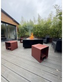 Table basse - Noir - Lounge - Atmeco