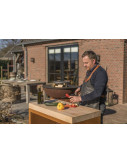 Desserte de travail - Corten - Tavolo Large Pro - Quoco