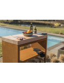 Desserte de travail - Corten - Tavolo Large Pro - Quoco