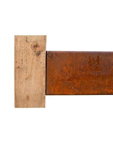 Meuble range bois - Corten - Cremagliera Large - Quoco