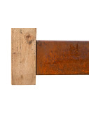 Meuble range bois - Corten - Cremagliera Large - Quoco