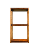 Meuble range bois - Corten - Cremagliera Large - Quoco