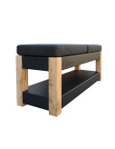 Banc 120 cm - Noir - Panca Petit - Quoco