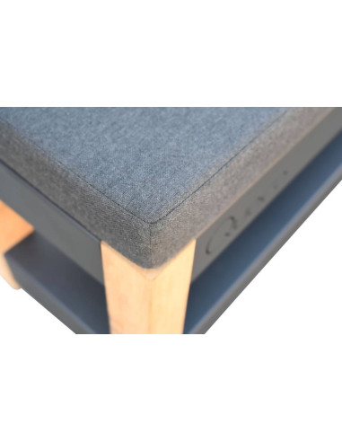 Banc 120 cm - Noir - Panca Petit - Quoco