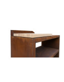 Desserte de travail - Corten - Tavolo Moyen - Quoco 