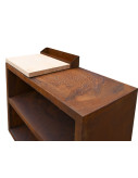Desserte de travail - Corten - Tavolo Large - Quoco 
