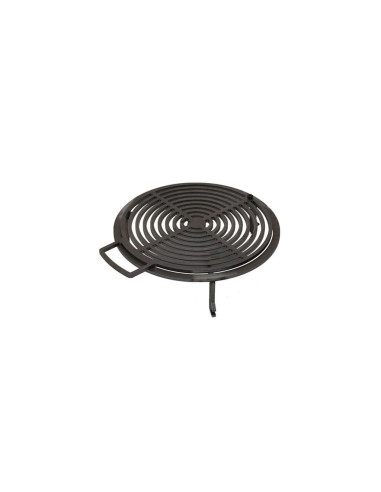 Pack brasero rond Ø 94 cm sur meuble - Acier Corten - Piatto - Large - Quoco