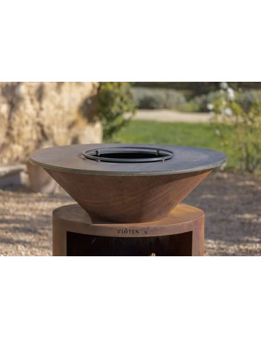 Rebord pour barbecue sur brasero Ø 120 cm - Firten