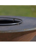 Rebord pour barbecue sur brasero Ø 120 cm - Firten
