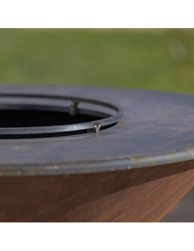 Rebord pour barbecue sur brasero Ø 150 cm - Firten