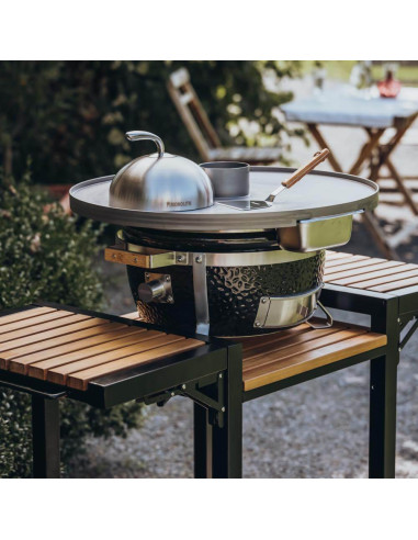 Plaque plancha en acier pour Kamado Icon et Junior 2.0 - Monolith