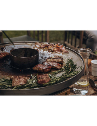 Plaque plancha en acier pour Kamado Icon et Junior 2.0 - Monolith