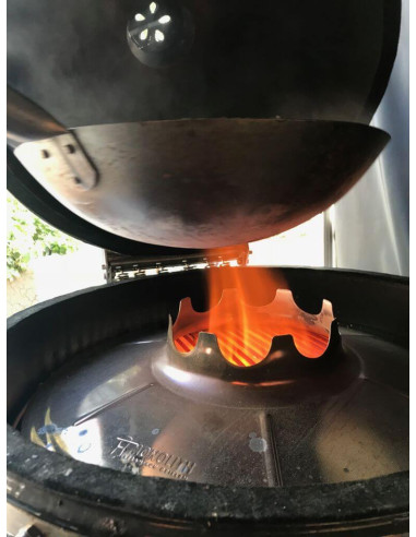 Support pour wok en acier pour Kamado Classic 2.0 - Monolith