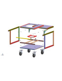 Chariot en bois Buggy pour Kamado Classic 2.0 - Monolith