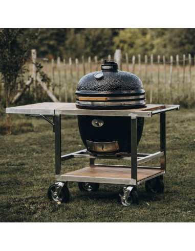 Chariot en bois Buggy pour Kamado Classic 2.0 - Monolith