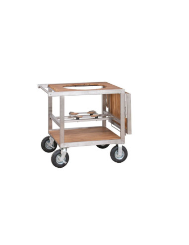 Chariot en bois Buggy pour Kamado Classic 2.0 - Monolith