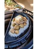 Cocotte demi-lune en fonte pour Kamado Classic 2.0 - Monolith
