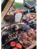 Cocotte demi-lune en fonte pour Kamado Classic 2.0 - Monolith