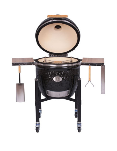 Pack Promo Kamado en céramique - Noir - LeChef 2.0 - Monolith