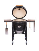 Pack Promo Kamado en céramique - Noir - LeChef 2.0 - Monolith
