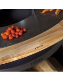 Tour en bois pour brasero Ø 120 cm - Firten