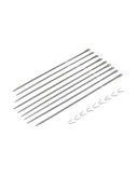 Lot de 9 Brochettes de rôtisserie en acier - Monolith