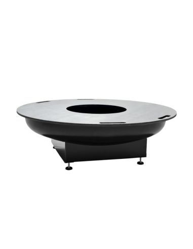 Brasero barbecue plancha à poser - La P'tite Gaule diamètre 65 cm