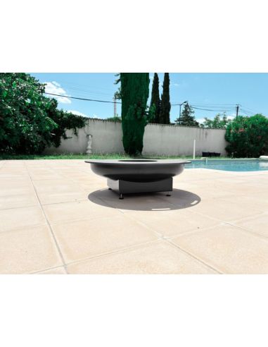 Brasero barbecue plancha à poser - La P'tite Gaule diamètre 65 cm