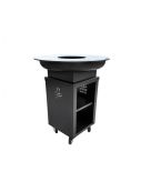 La p'tite Huguette - Brasero Plancha & Barbecue 75 cm - Noir - V2