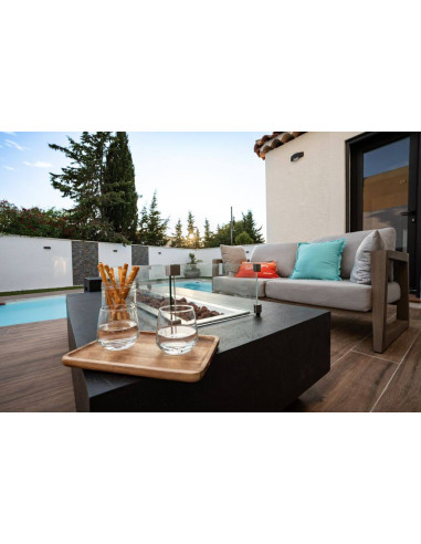 Table Brasero Hampton GAZ - Elementi