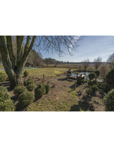 Brasero rond Ø 94 cm sur Table - Noir - Quoco